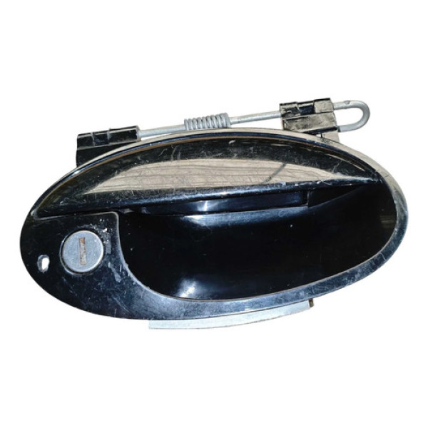 Maçaneta Ext Diant Dir 93260910 Chevrolet Celta 2006 A 2014 Preto Dianteira