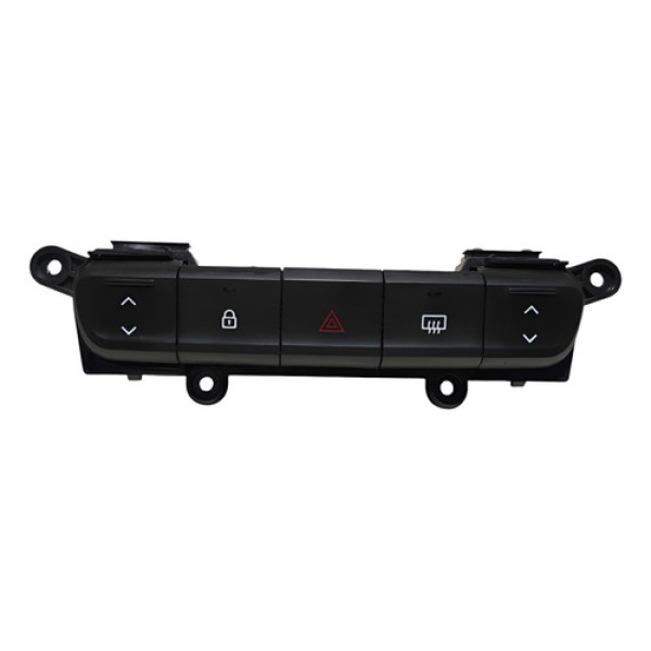 Botão Pisca Alerta Central Renault Kwid 2018/20 252906226r  Preto