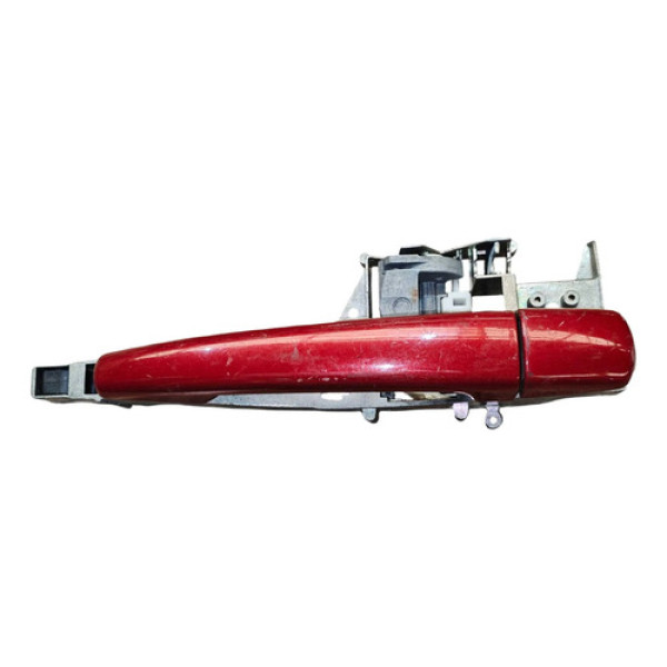Maçaneta Tras Esq Citroen C3 1.6 16v 2015 2016 9801119280  Vermelho Traseira