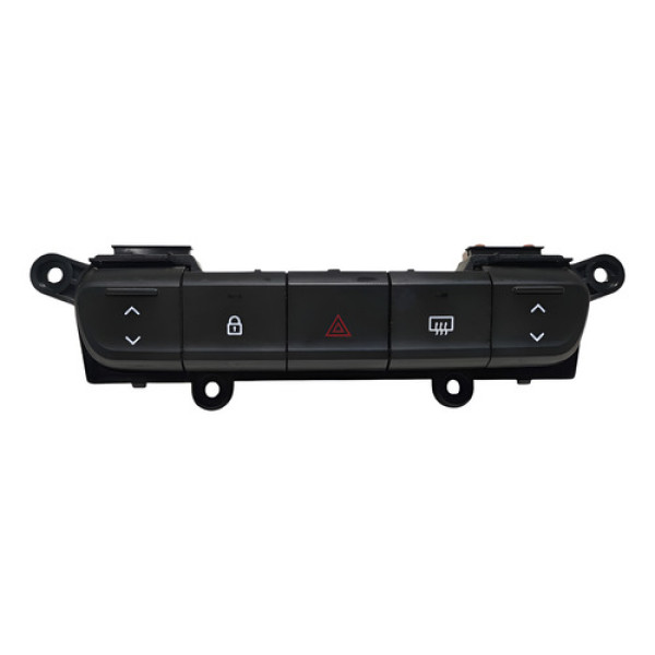 Botão Pisca Alerta Central Renault Kwid 2018 2019 2020 Preto