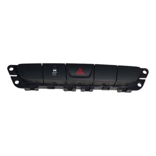 Botão Pisca Alerta Fiat Toro 2018 2019 2020 1002303120 Preto