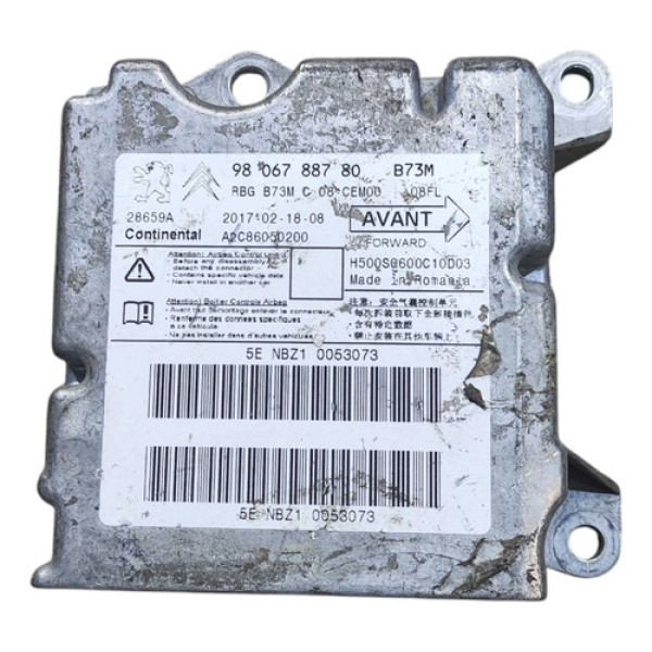 Modulo Central Citroen C4 Lounge 2014 2015 2016 9806788780