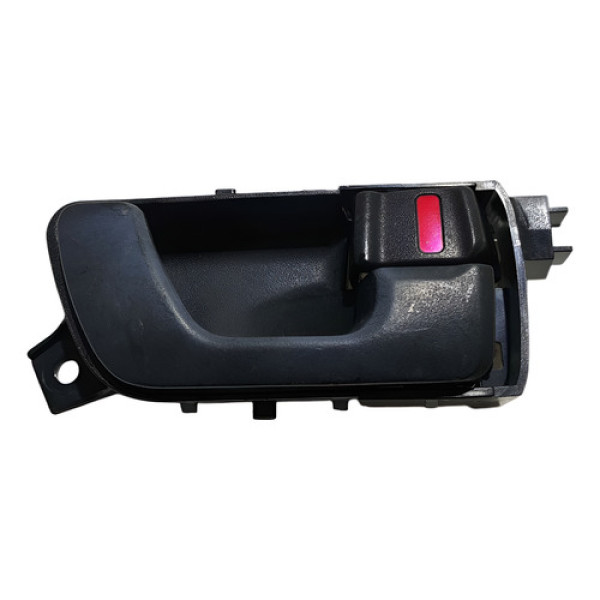 Maçaneta Interna Diant Dir Mitsubishi Pajero Tr4 2003 A 2005 Preto Dianteira