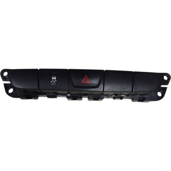 Botao Alerta Fiat Toro Freedom 1.8 16v 800031683 2017/2019 Preto