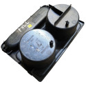Porta Copos Mitsubishi Pajero Full 2001 2002 2003 Mr444930 Preto