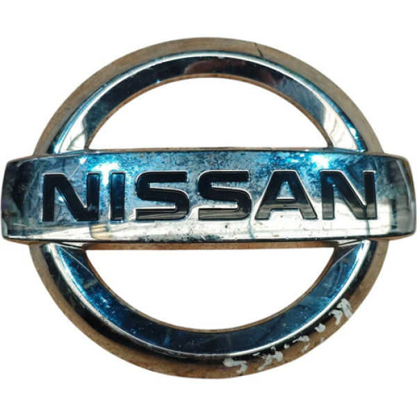 Emblema Nissan Kicks 2022 2023 2024 Cinza