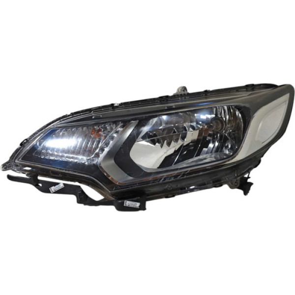 Farol Esquerdo Honda Fit 2016 2017 2018 2019 Detalhe Esquerdo/motorista