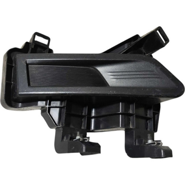 Moldura Farol Milha Esquerdo Nissan Kicks 1.6 2017 2018  Preto Esquerdo