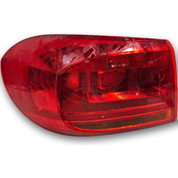 Lanterna Traseira Esquerda Volkswagen Tiguan 2012 2013/2017 Esquerdo/motorista Vermelho