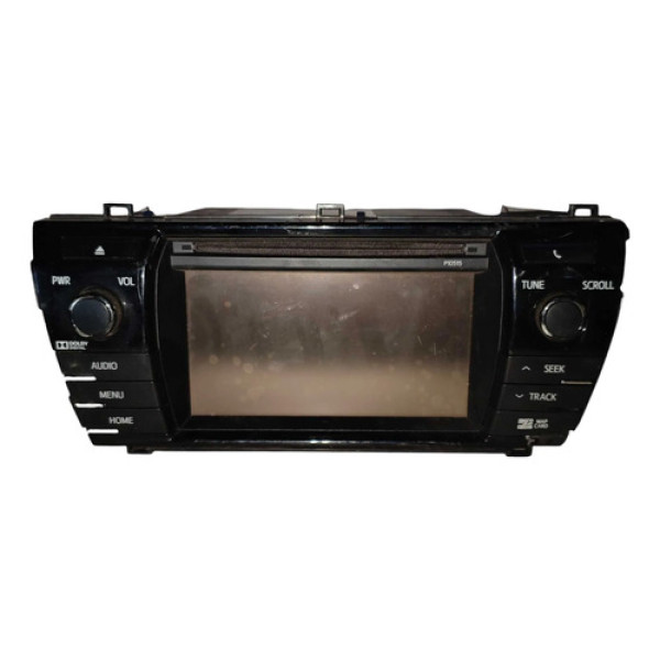 Central Multimidia Toyota Corolla 2015 2016 2017 Preto