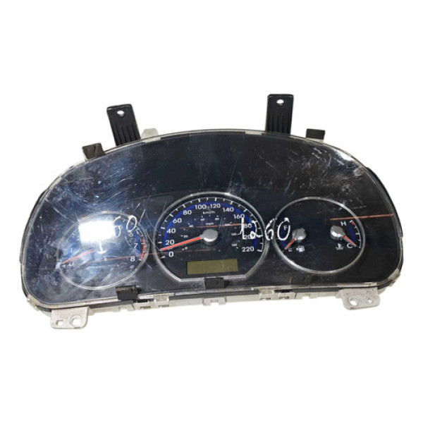 Painel Instrumento Velocimetro Hyundai Santa Fe 2008 A 2010 Preto