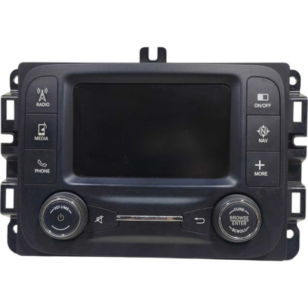 Tela Central Multimidia 01002443200 Fiat Toro 1.8 2017/2021 Vermelho
