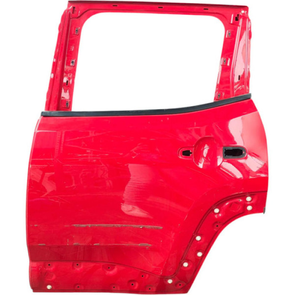 Porta Traseira Esquerda Jeep Renegade 1.8 2016 A 2021 Traseira Esquerdo Vermelho