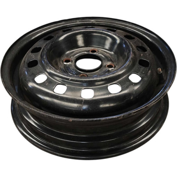 Roda Ferro Aro 15 Honda City 2013 2014 2015 Preto