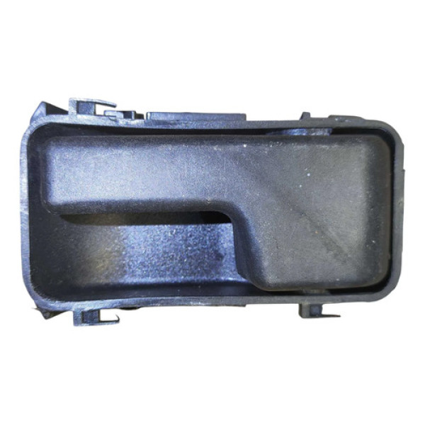 Maçaneta Interna Diant Esquerda Fiat Uno 1998 1999 A 2003 Preto Dianteira