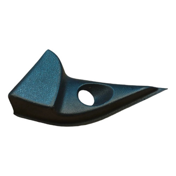 Moldura Retrovisor Esquerdo Renault Megane 1997 A 2003 Preto