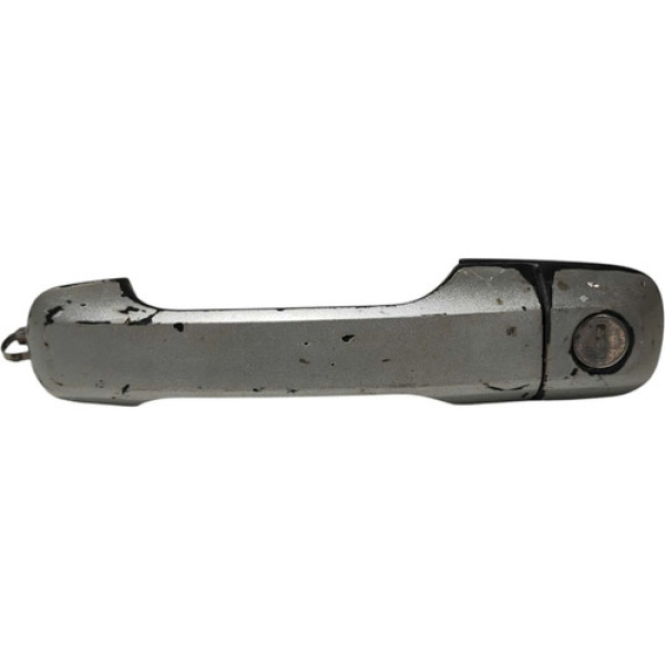 Maçaneta Externa Dianteira Esquerda Ford Fiesta 2008 A 2010 Cinza Dianteira