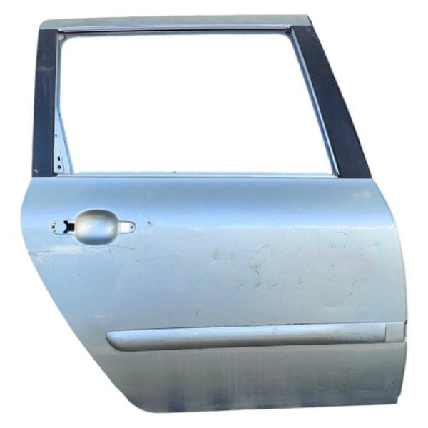 Porta Traseira Direita Peugeot 307 Sw 2003 2004 A 2012 Traseira Direita Cinza