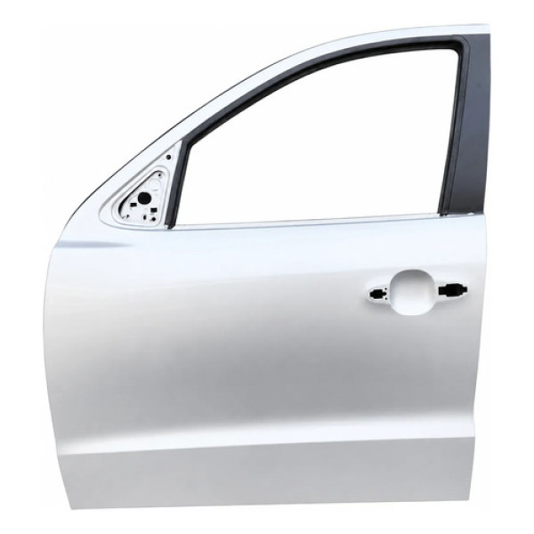 Porta Dianteira Esquerda Hyundai Santa Fe 2009 2010 2011 12 Dianteira Esquerda Branca