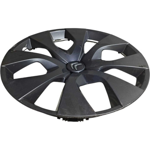 Calota Roda Ar0 16 Citroën C4 Cactus 2021 2022 2023 Preto