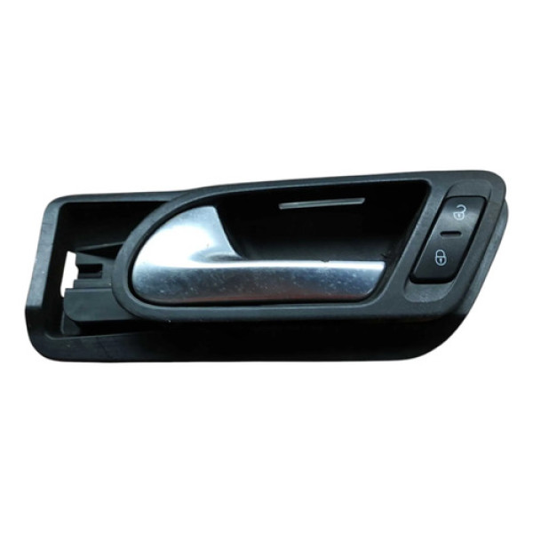 Maçaneta Interna Dianteira Esquerda Vw Tiguan 2011 2012 2013 Preto Dianteira
