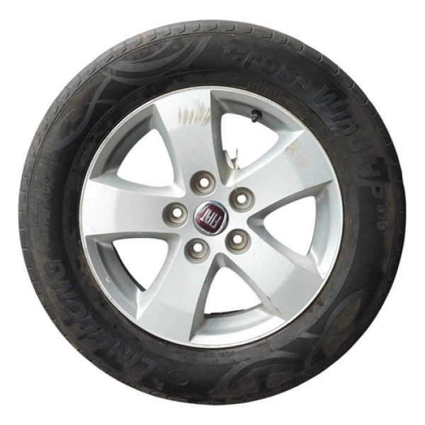 Roda Aro 17 C/pneu 255/65 Fiat Freemont 2012 2013 2014 Prata