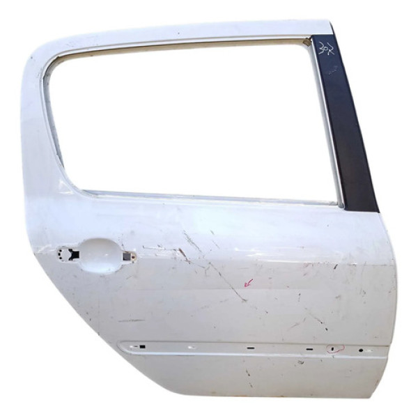 Porta Traseira Direita Peugeot 307 2007 A 2012 Traseira Direita Branco