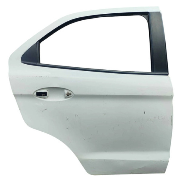 Porta Traseira Direita Ford Ka 2017 A 2019 C/detalhe Traseira Direita Branco