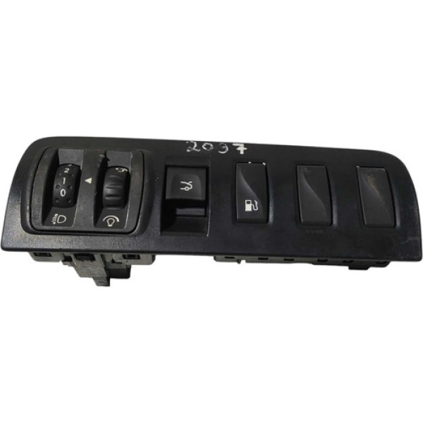 Botao Comando Farol Milha Tampa Tras Renault Fluence 2011/15 Preto