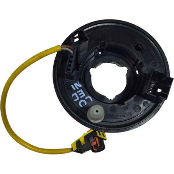Cinta Airbag Volante Fiat Toro  2016 2017 2018 2019 2020 Preto