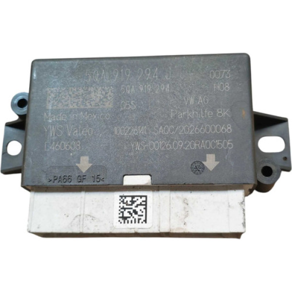 Sensor Modulo Estacionamento Vw T Cross 2019 2020 2021 2022 Cinza