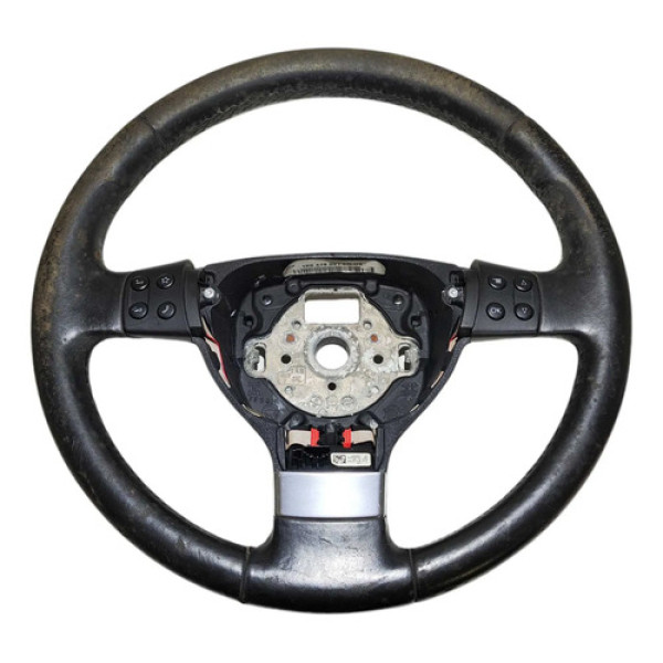 Volante Multifuncional Volkswagen Jetta 2007 2008 2009 Preto
