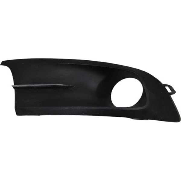 Moldura Grade Farol Milha Direita Vw Fox 2010 2011 2012 Preto Direito