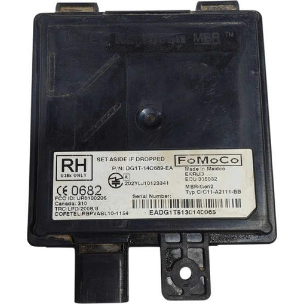 Modulo Estacionamento Ford Edge 3.5 V6 2011/2013 Preto