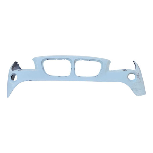 Parachoque Dianteiro Bmw X1 2.0 N46 2011 2010 2012 Detalhe Branco