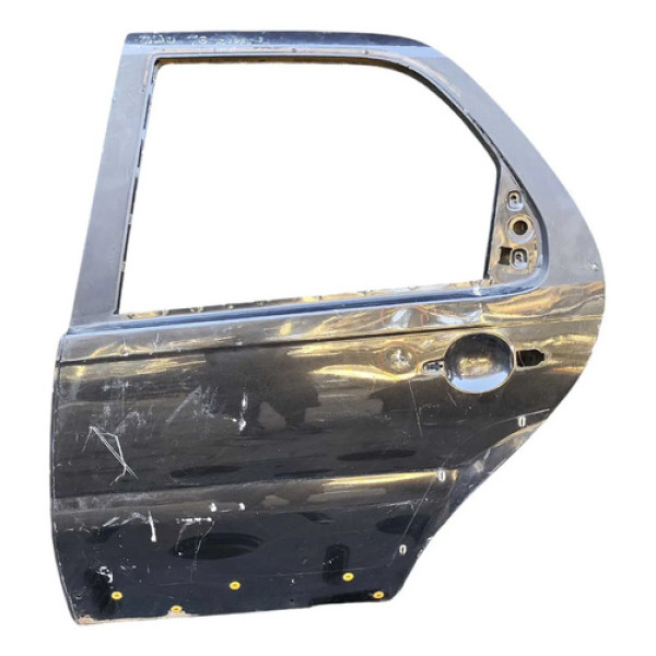 Porta Traseira Esquerda Fiat Siena 2008 2009 2010 2011 2012 Traseira Esquerdo Preto