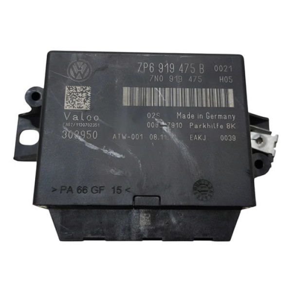 Módulo Estacionamento 7p6919475b Vw Touareg 3.6 2013 A 2018 Preto