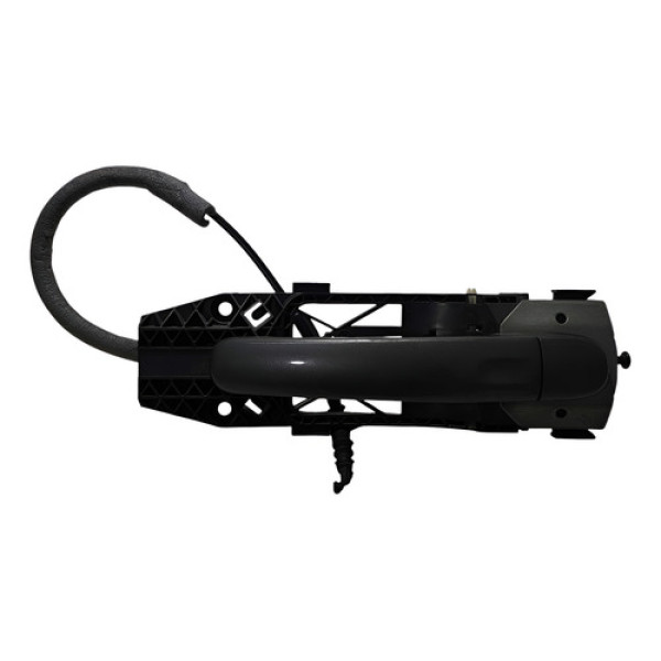 Maçaneta Externa Dianteira Esquerda Vw Golf 2012 2013 2014 Preto Dianteira