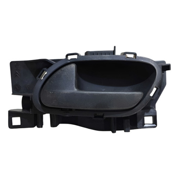 Maçaneta Interna Tras Esq Citroen C3 2013 A 2019 9683446877 Preto Traseira