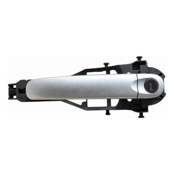 Maçaneta Externa Dianteira Esquerda Vw Jetta 2.5 2010 A 2012 Branco Dianteira