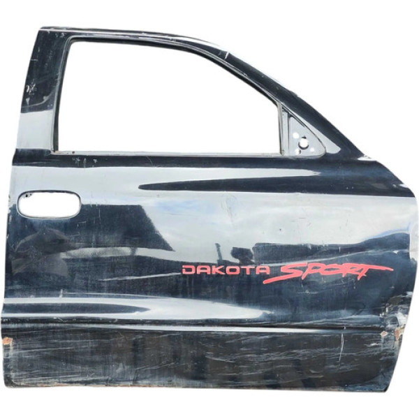 Porta Dianteira Direita Dodge Dakota Sport 2000/2001 Detalhe Dianteira Direita Preto