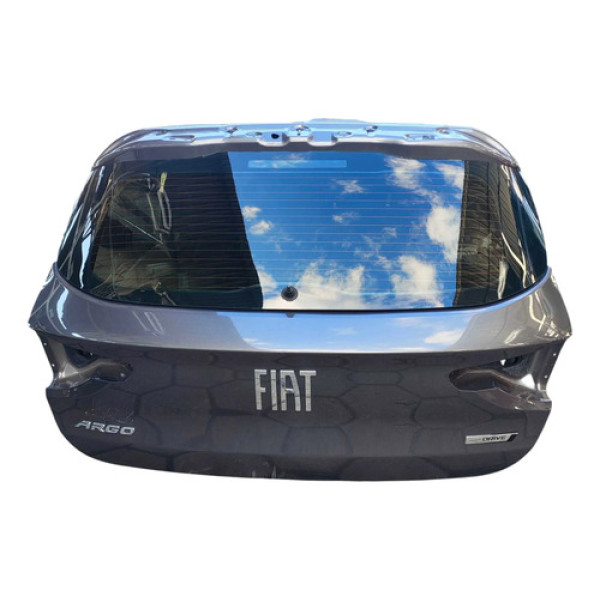Tampa Traseira Fiat Argo 1.0 2019 2020 2021 Cinza