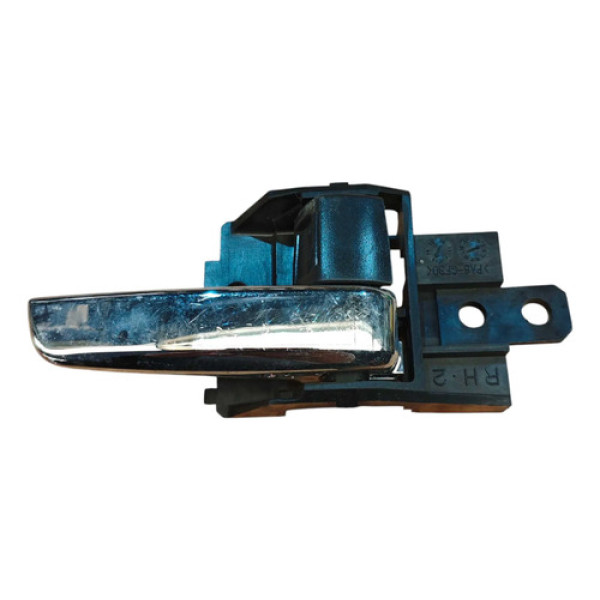 Maçaneta Interna Diant Esq Mitsubishi Asx 4wd 2012 2013 2014 Preto Dianteira