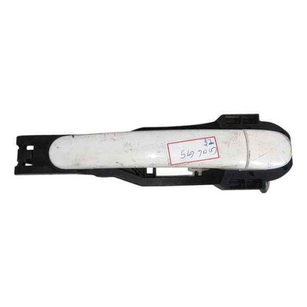 Maçaneta Externa Traseira Esquerda Vw Gol G5 2008 A 2012 Branco Traseira