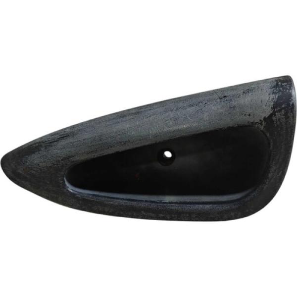 Moldura Puxador Porta Diant Esquerda Renault Megane 2001/03 Preto