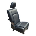 Banco Traseiro Esquerdo Couro Dodge Journey 2013 2014 Preto