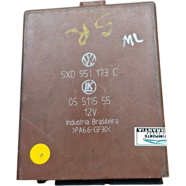 Modulo Conforto Vidro Gol Saveiro G4 99/05 5x0951173c