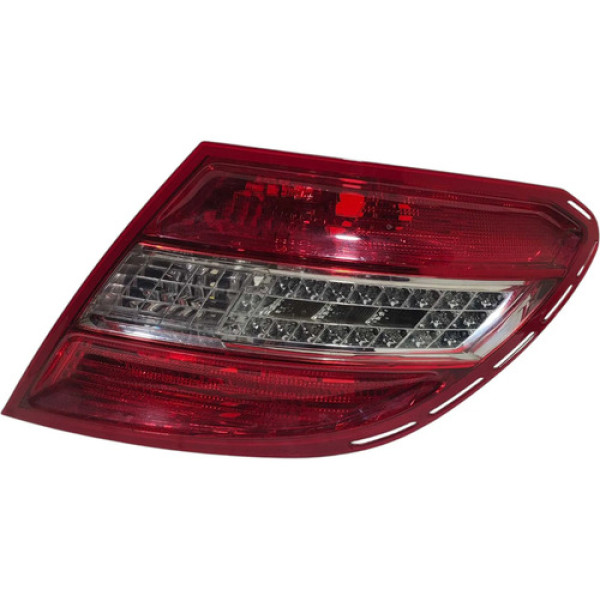 Lanterna Traseira Direita Mercedes C250 1.8 2011/2013 Direito/passageiro Vermelho
