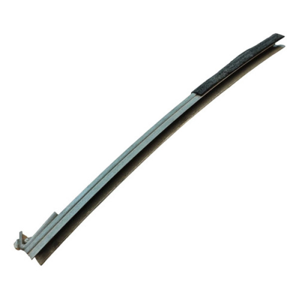 Canaleta Guia Vidro Porta Traseiro Direito Suzuki Sx4 2011 Prateado