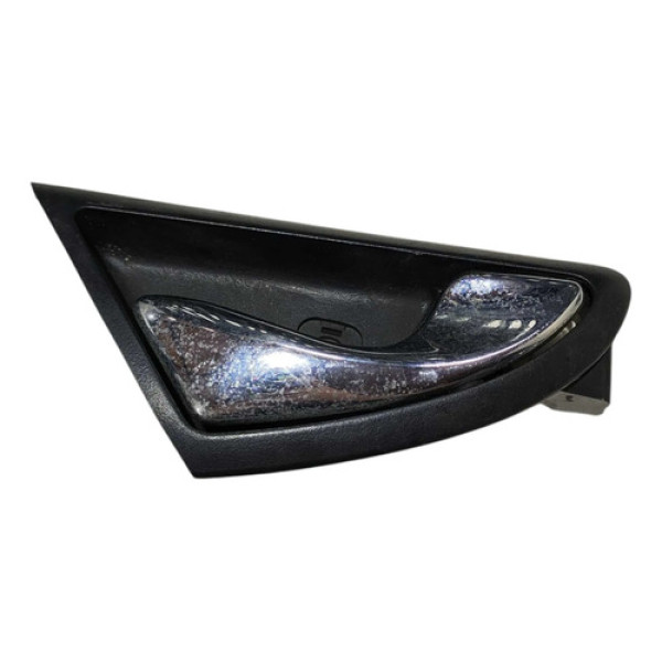 Maçaneta Interna Dianteira Direita Jac J3 2010 2011 2012 Preto Dianteira